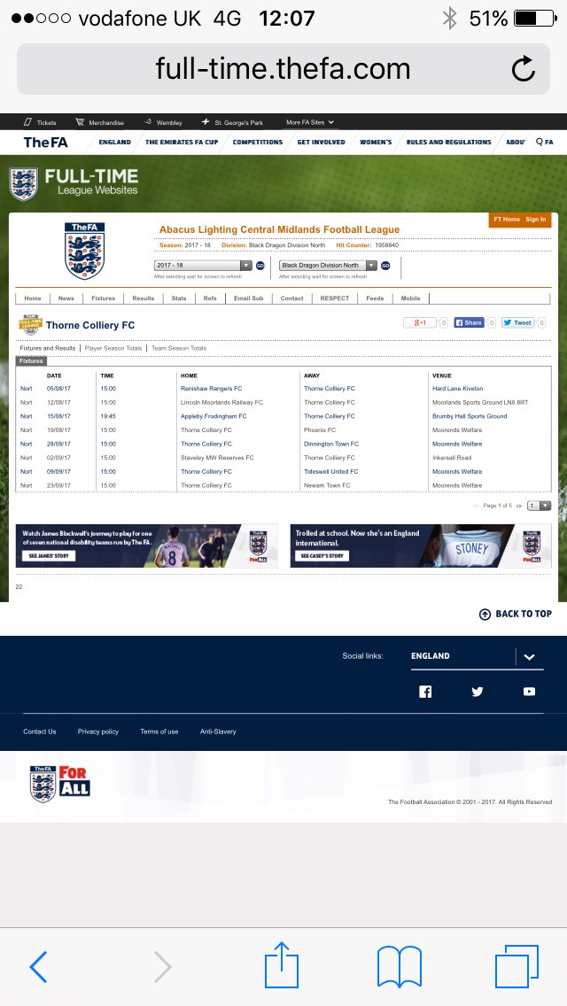 Thorne colliery fc (@thornecolliery) on Twitter photo 