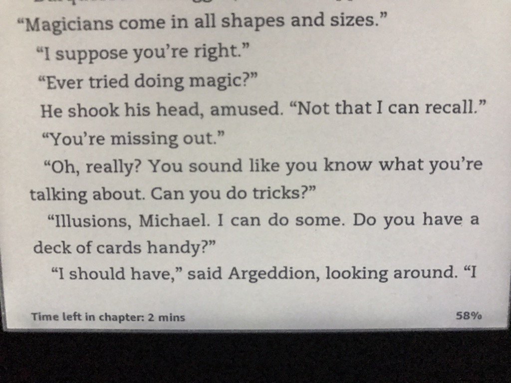 Nicklo2k's tweet photo. Rereading the series before Resurrection. @DerekLandy Are you per chance a fan of @arresteddev?! #IllusionsMichael https://t.co/Rohab9FYgK