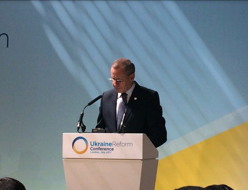 CyprusMFA's tweet image. Perm.Sec Zenon at #UkraineReform Conference ,#Cyprus supports promotion of Rule of Law &amp;amp; fight on #corruption in #Ukraine, an #EU partner