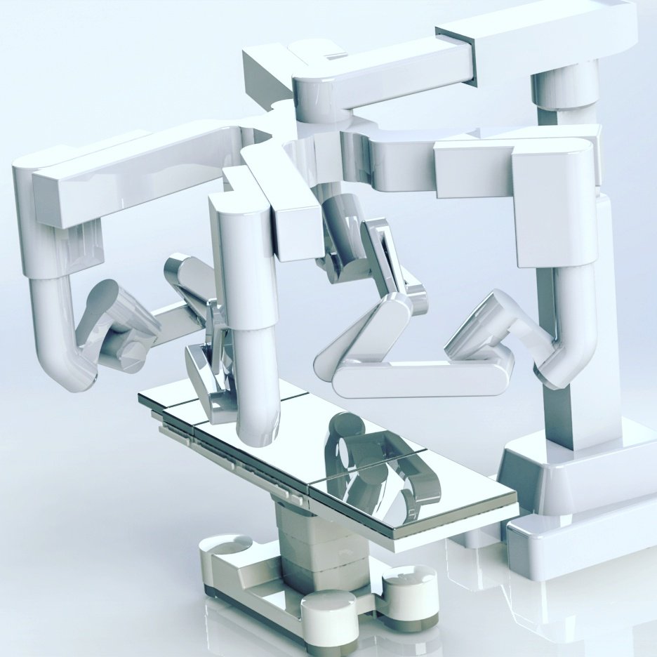 ehospgr's tweet photo. da Vinci Xi #solidworks #rendering for #simulation #design #cad #robotics #engineering #ehosp #medicine #healthcare #health #surgery #follow https://t.co/WqYBfpGz0W