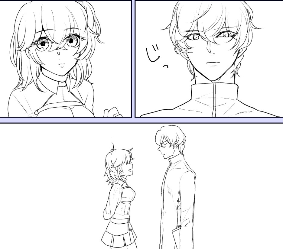 こんなにきゅるんとしたアルジュナ描くの初めてかも 