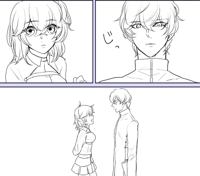 こんなにきゅるんとしたアルジュナ描くの初めてかも 
