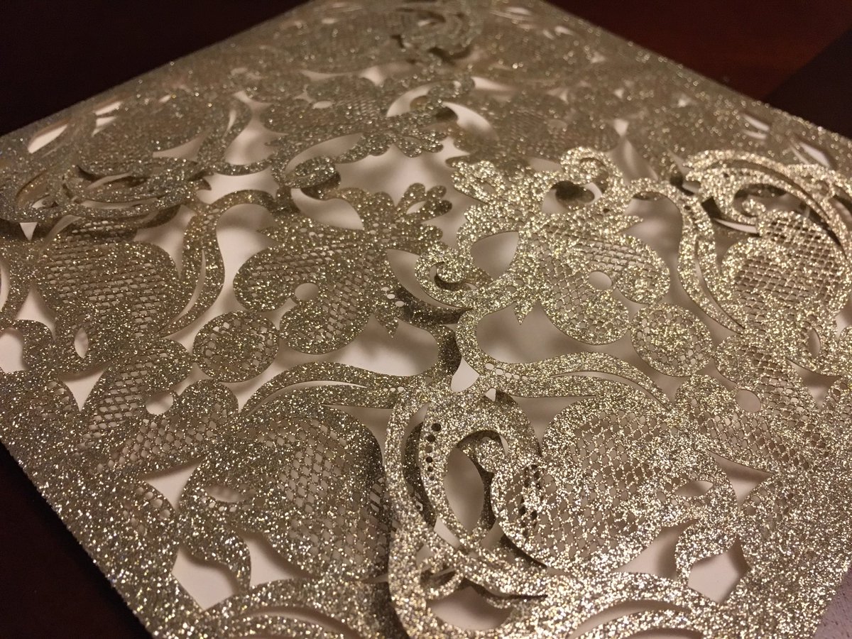 chrispdesignllc's tweet photo. Celebrate in style with Custom Laser Cut Invitations #chrispdesigns #invitations https://t.co/ankJjF6lwp
