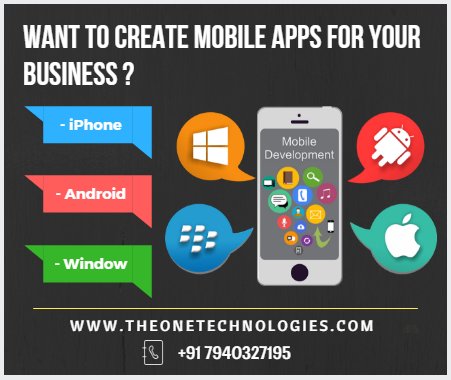 TheOne_Tech's tweet image. Want to Create Mobile Apps for your Business ? #mobileapps #AndroidDev #ipaddev #Window #iPhone Via @TheOne_Tech