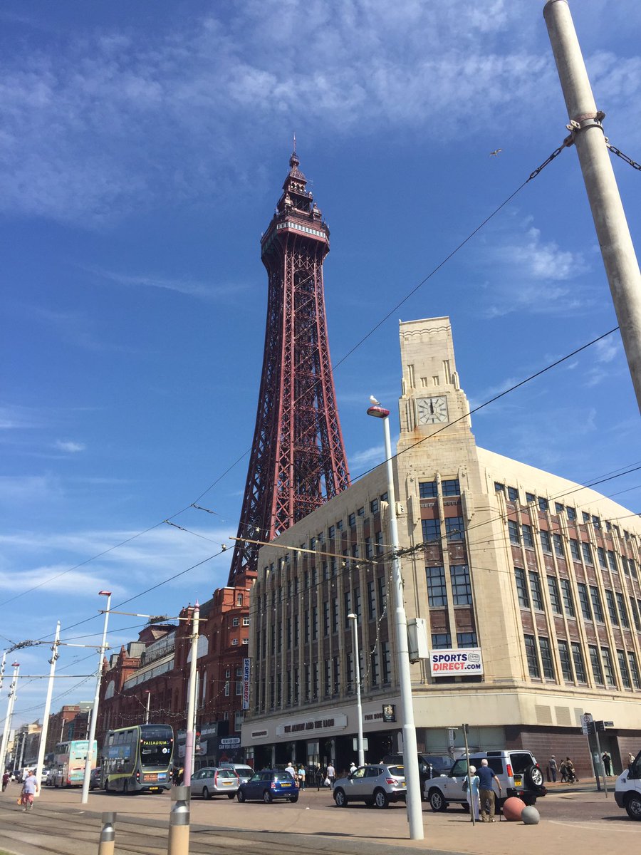 GetCarterRadio's tweet photo. We're in Blackpool! Taking some videos for the @b_and_fc graduation! #WaveIfYouSeeUs https://t.co/WgWFZfV5OA