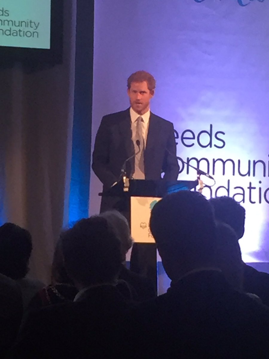 Smytholmroyd's tweet photo. Listening to HRH Prince Harry talk about mental health in Leeds. #GiveLoveLeeds https://t.co/YzsnBM5kXR