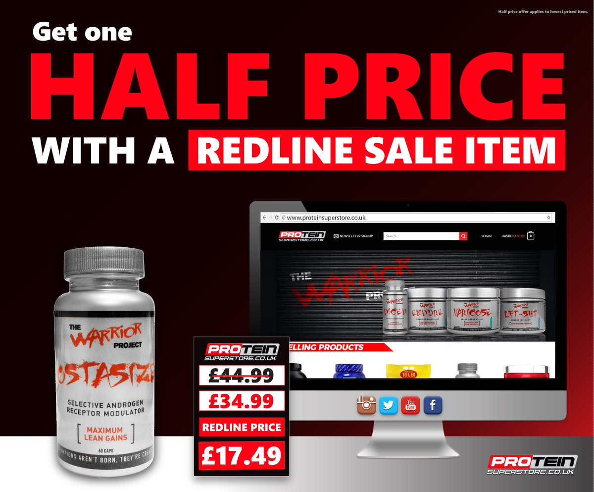 ProteinSuper's tweet photo. Find this and many other amazing deals at all Protein Superstore branches! #TeamPSS #SARMs #Ostasize #Supplements #Gains #WarriorProject https://t.co/u1vVWY8J8Y