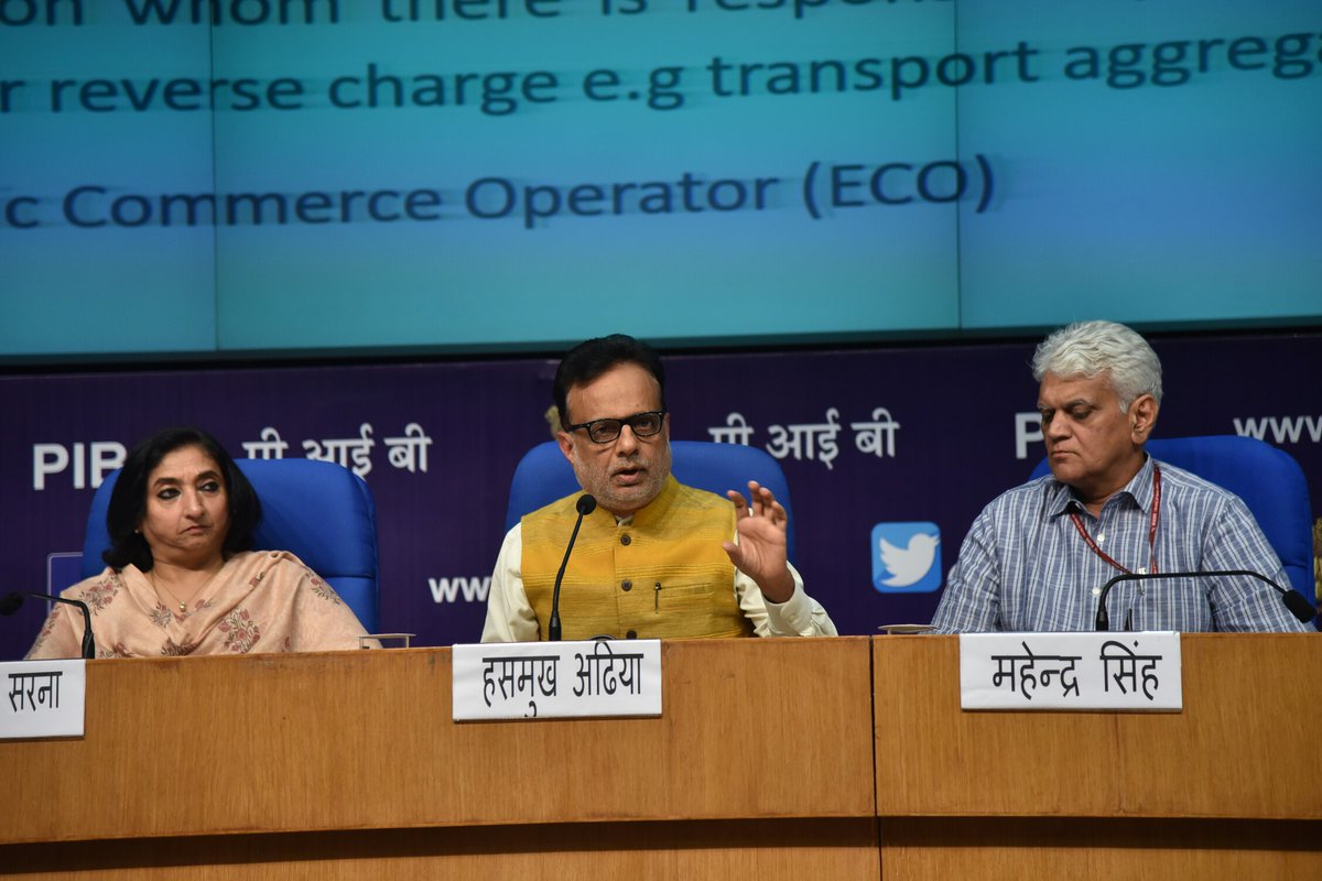MIB_Hindi's tweet image. छवियों में: नई दिल्ली के राष्ट्रीय मीडिया केंद्र में राजस्व सचिव @adhia03 द्वारा #GSTMasterClasses