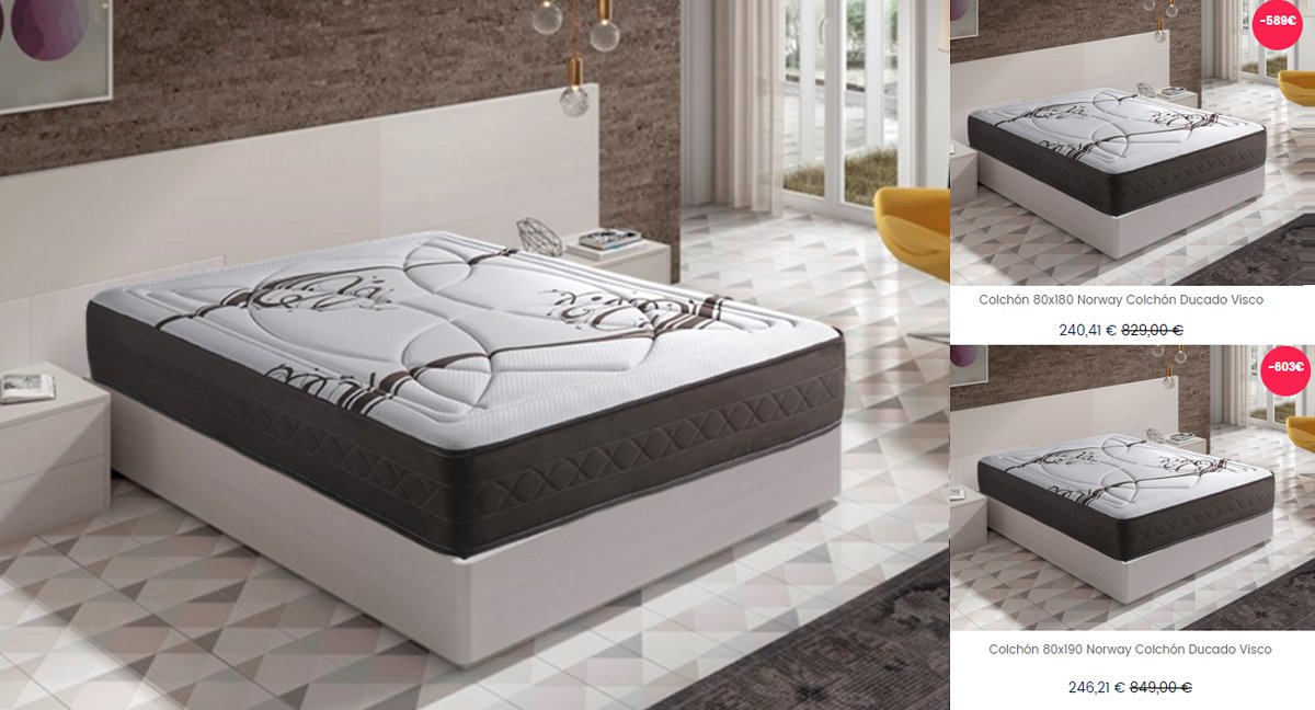 NorwayCare's tweet photo. Entra en @NorwayCare y descubre nuestra nueva colección.

Ducado Collection➟ https://t.co/qkWlDP9GAQ 

Desde 240,41€  💥-71% de #descuento💥 https://t.co/4mdToBL23u