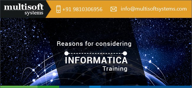 Multisoftsys's tweet photo. Want to surpass the opposition? Enroll for #InformaticaTraining to get prepared by the master mentors!

https://t.co/lOTPNcRfhW https://t.co/HML6paNKB9