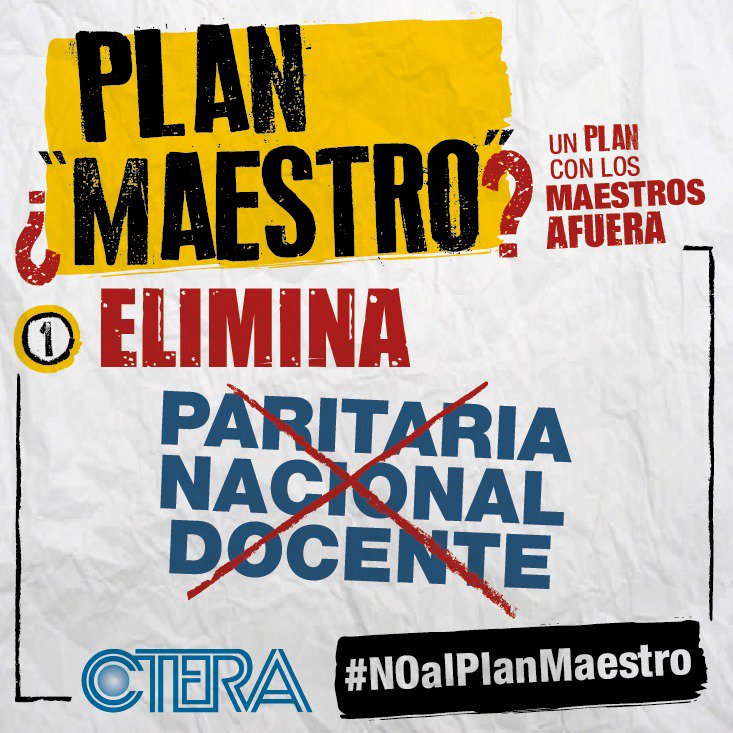 almazan_silvia's tweet image. ELIMINA Leyes Educativas-Paritaria Nacional-Derechos Docentes #NoAlPlanMaestro Macri/Bullrich @pagina12 @eldialp @soniaalesso1 @RobiBaradel