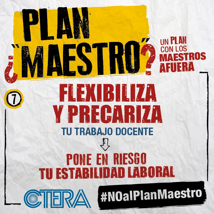 almazan_silvia's tweet image. ELIMINA Leyes Educativas-Paritaria Nacional-Derechos Docentes #NoAlPlanMaestro Macri/Bullrich @pagina12 @eldialp @soniaalesso1 @RobiBaradel