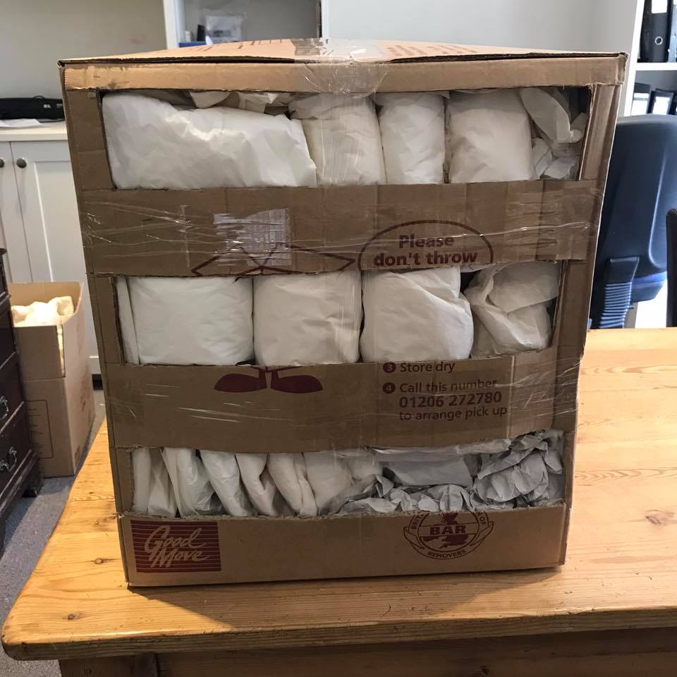 GoodMove_Moving's tweet image. Here at #GoodMove we are all getting ready for the @tendringshow! With examples of pro #packing with "viewing windows" and #exportwrapping!