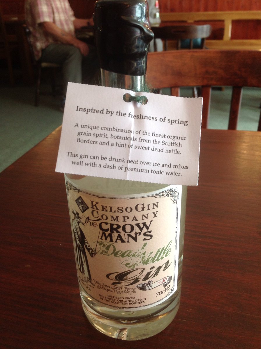 Something a little special for you gin lovers out there, why not try the new Dead Nettle Gin from <a href="/kelsogin/">Kelso Gin Company</a> 😀 #veryrefreshing