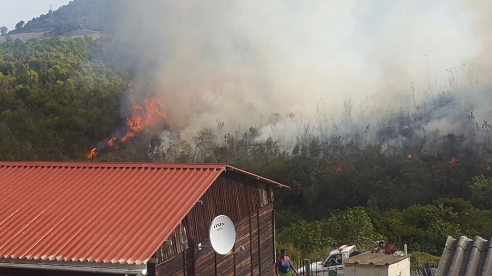 vwsfires's tweet photo. #Hoekwil/#Towsranten #Wildhire - @wo_fire Huey, spotter present. @Edendistrict DM taking charge. @SouthernCapeFPA and WoF are assisting. https://t.co/MrO1734C2a