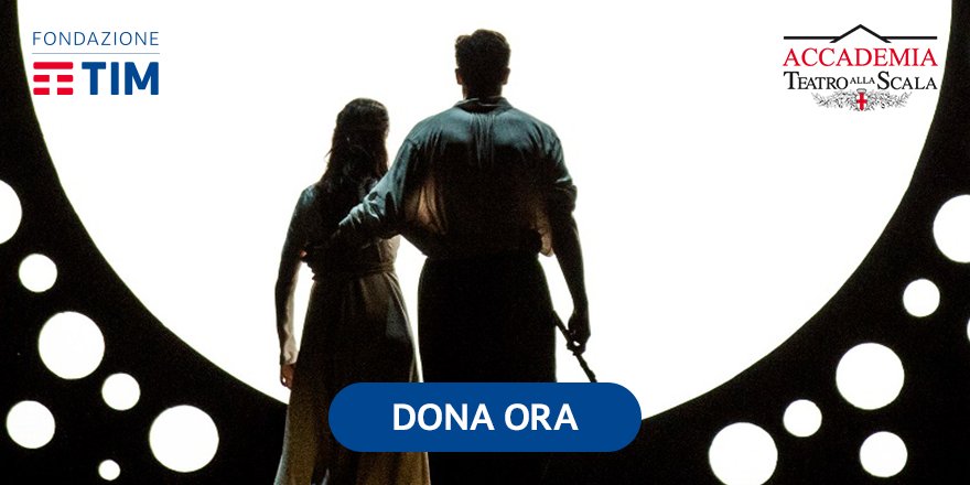 FondazioneTIM's tweet photo. #TalentiOnStage: regala un #sogno con un click. DONA ORA su #withyouwedo @accademiascala. https://t.co/6L1azys3xD https://t.co/446JVGWIdn