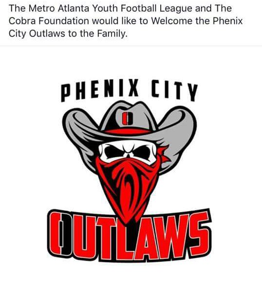 PCOutlaws334's tweet photo. Officially welcomed into to #MAYFL (Metro Atlanta Youth Football League) #PCOUTLAWS334 https://t.co/X7jytMcz1W