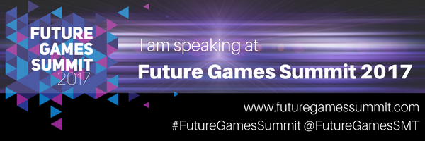 Jomas101's tweet photo. Proud to speaking at the Future Games Summit again this year! 31st Oct &amp; 1st Nov, London #FutureGamesSummit #MTMLondon #MTM https://t.co/IYDOfTRDSo