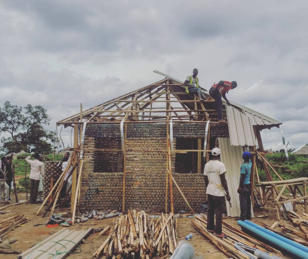 caatryne's tweet photo. #almostready  #prototype #bottlehouse #lcshr #abuja #paipe #community #nigeria #people #help #research #project #lsasociety #dmu #dmuglobal https://t.co/W1Q4sVDtgi