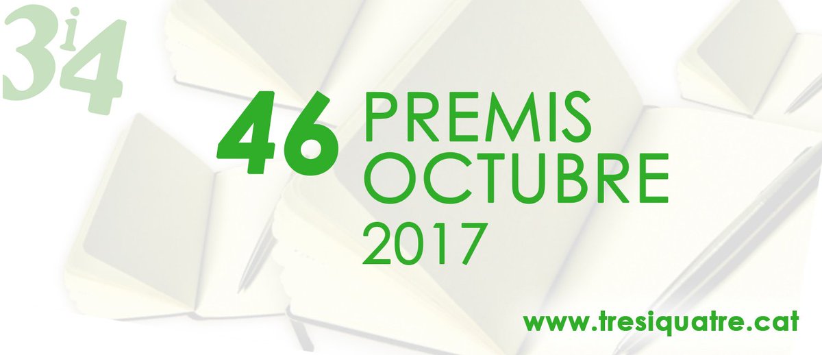 Aquest serà el jurat de la 46ena edició dels Premis Octubre tresiquatre.cat/index.asp?ra_i…