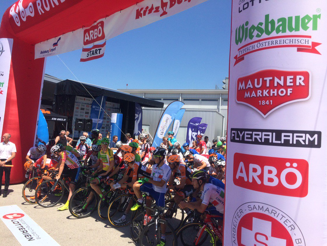 Am Start der <a href="/TourOfAustria/">Österreich Rundfahrt</a>