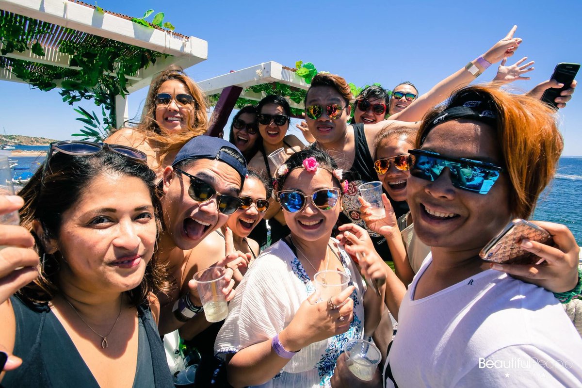filamc's tweet photo. my birthday was a blast 😜
Beautiful People IBIZA Boat Party @bp_ibiza https://t.co/cbGCfMsgnV