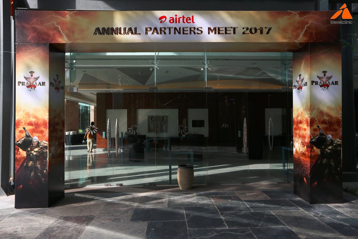 TravelClinic's tweet photo. #Travelclinic #ThrowbackThursday #AirtelPartnersMeet https://t.co/tbPOwHMo1U