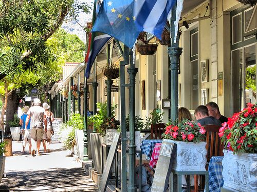 Start at the top of Main street and work your way down to see the many art galleries, restaurants and shops, #bestadvise #explorefranschhoek