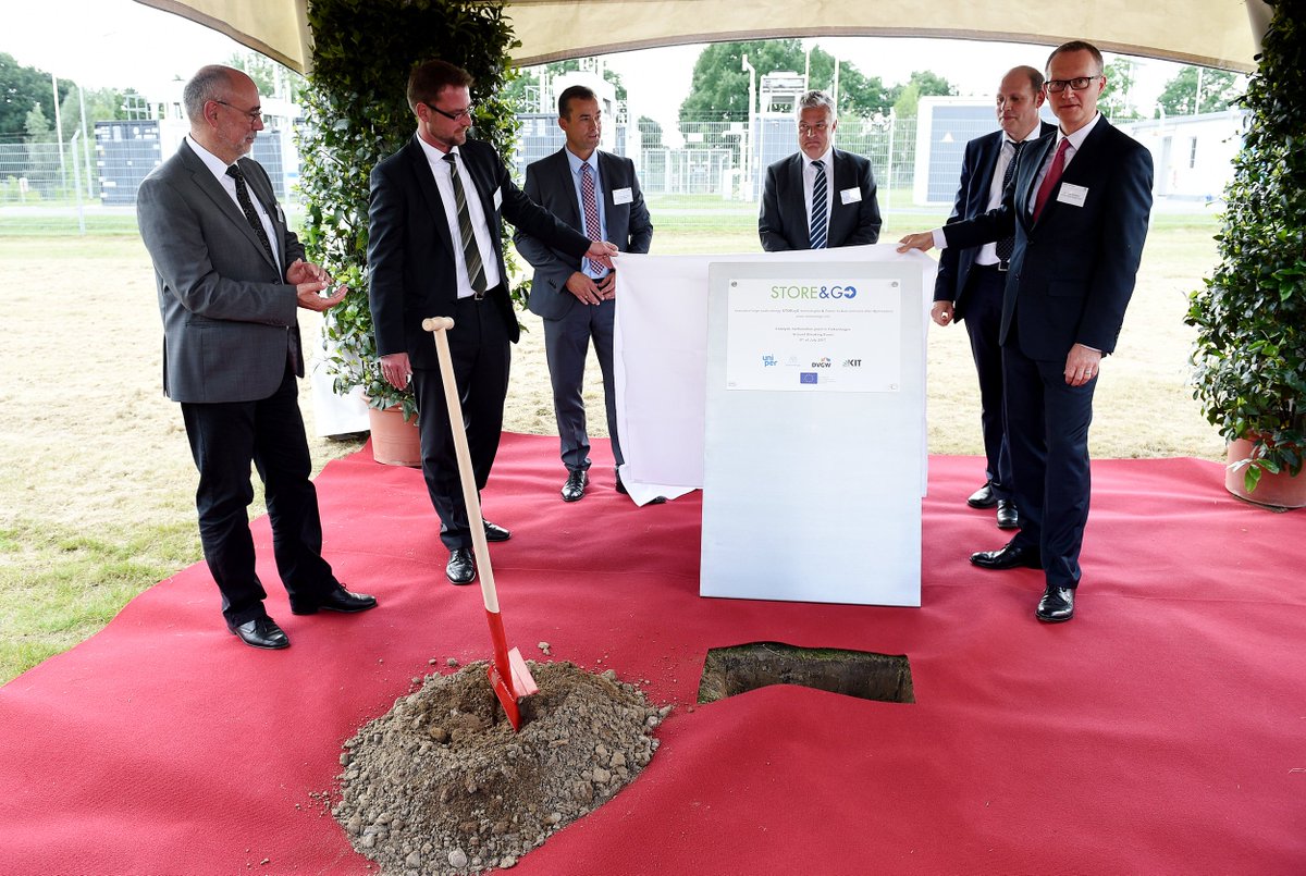 uniper_energy's tweet photo. #Falkenhagen #powerplant will use #methanation to convert hydrogen into methane. This #powertogas technology enables better #energystorage https://t.co/pR445xArk5