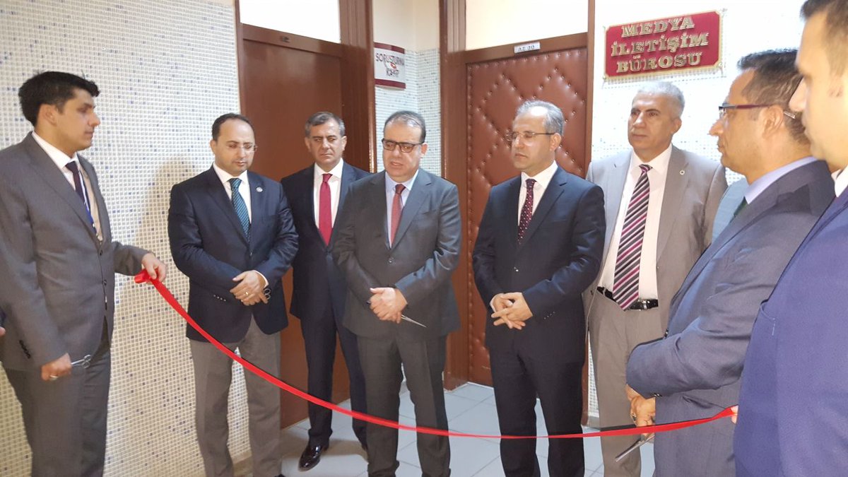 Erzurum Courthouse Media Communication Office has been opened with the attendance of General Director Mr. Alpaslan Azapağası.