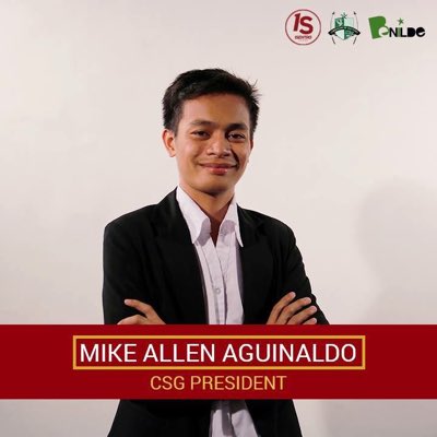 1SENTRO's tweet photo. Transform to Reform with Mike AGUINALDO our next Central Student Government President #TransformToReform https://t.co/0gDXh75J5r