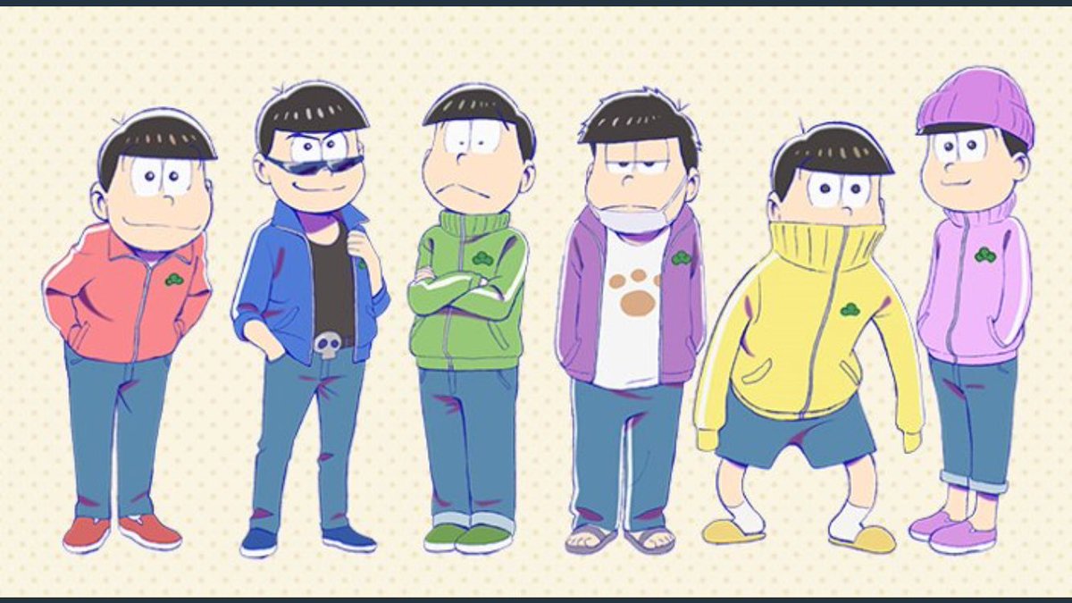 ニ*コ様 おそ松さん 松野カラ松 公式ジャージ おそ松さん - 描き下ろしイラスト 松野カラ松 バルーン