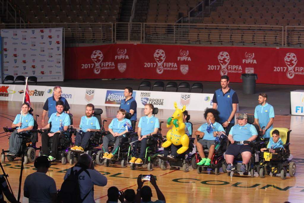 <a href="/FipfaCup2017/">2017 FIPFA World Cup</a> Gameday shoutout to <a href="/Dimitri4Real/">Dimitri Liolio-Davis</a> and the #GreenandGoldPrideoftheNation the <a href="/Poweroos/">Australian Poweroos</a> all the best guys #PowertotheRoos