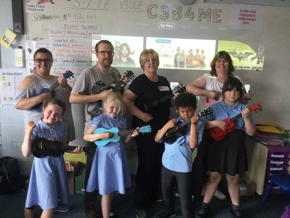 Parent &amp; Pupil Ukelele Club re-write the course of rock 'n' roll with their rendition of Hakuna Matata. #music #growinggreatmindstogether