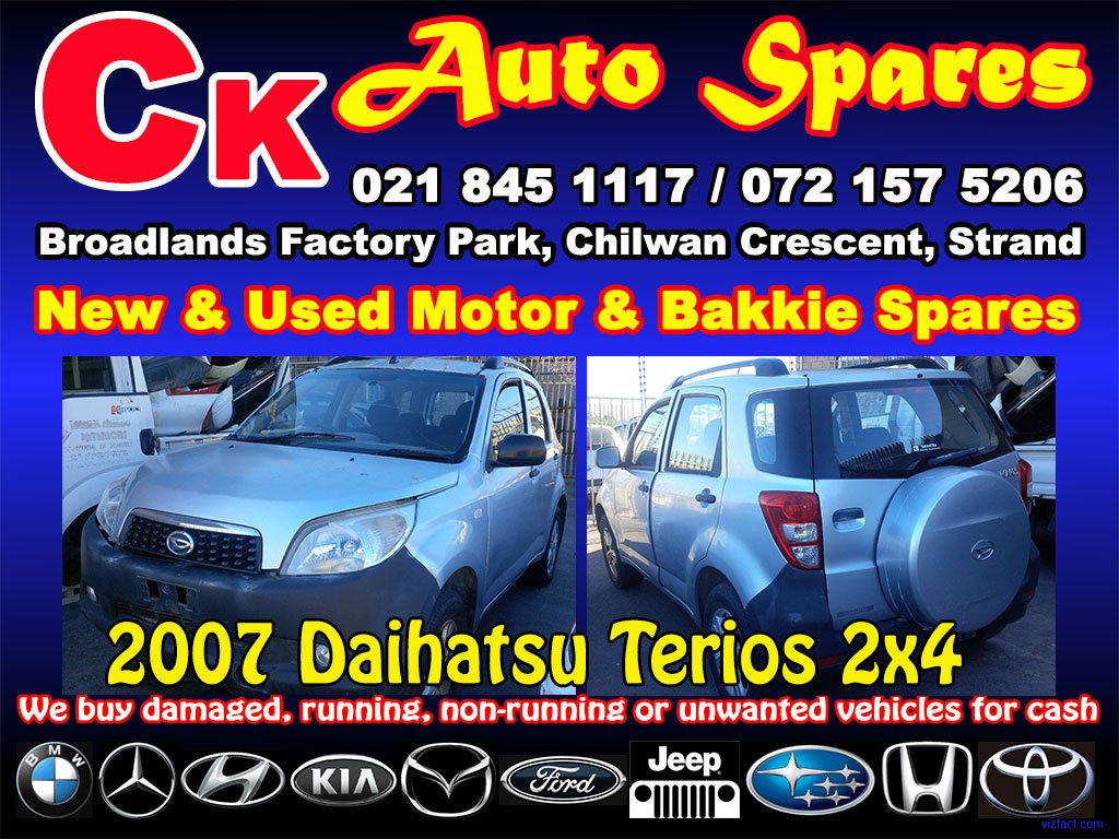 spares007's tweet photo. Daihatsu Terios spares for sale Call 0218455834 for more information #usedmotorspares #usedcarparts #useddaihatsuspares https://t.co/PDGjF4qG6i