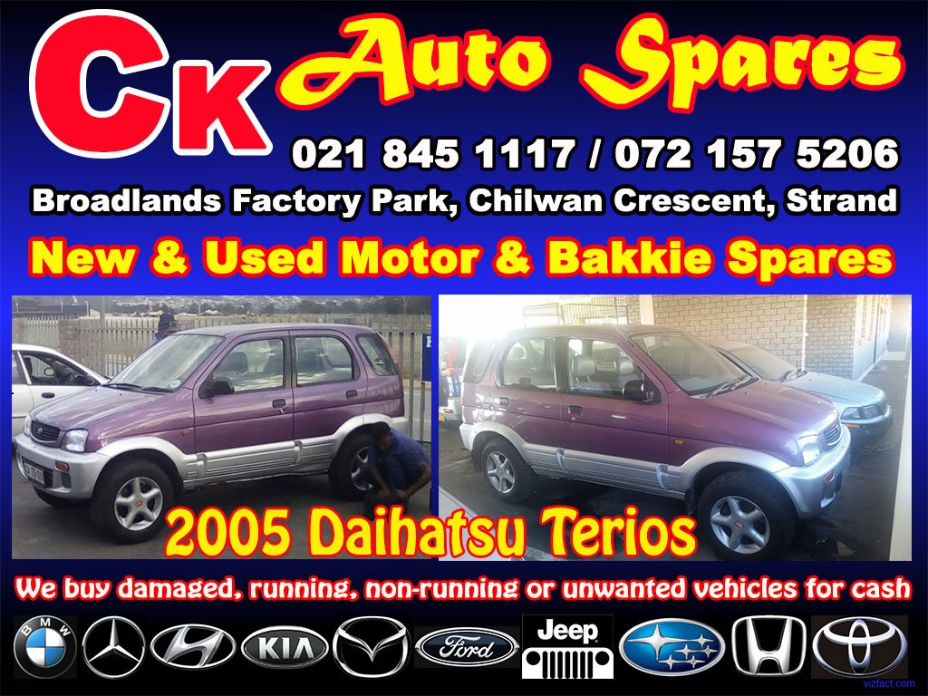 Spares For Daihatsu Terios Reviewmotors Co