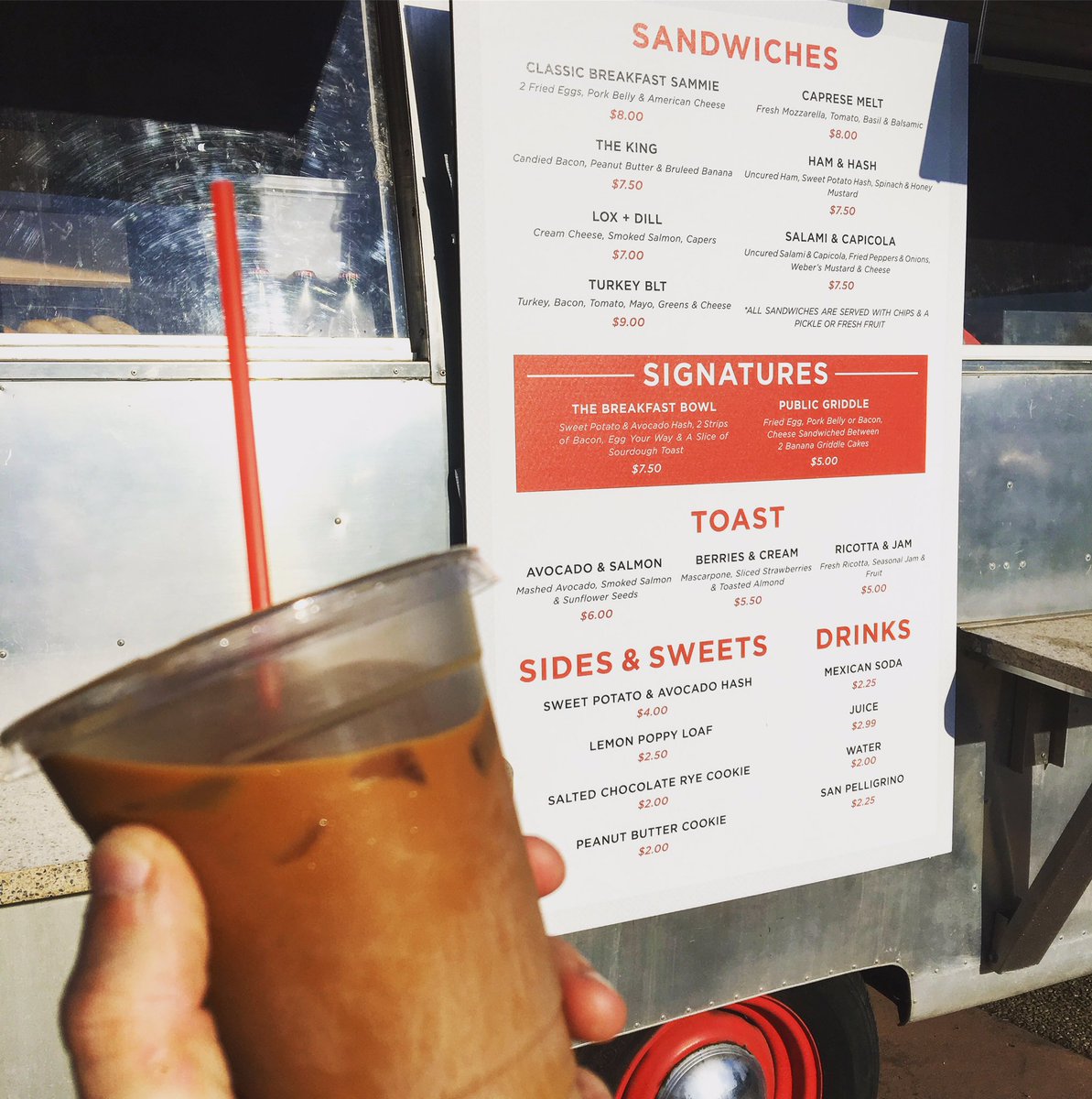 PublicToGo's tweet image. Have you been down Larkin Square to try out our food menu yet? What's your favorite??