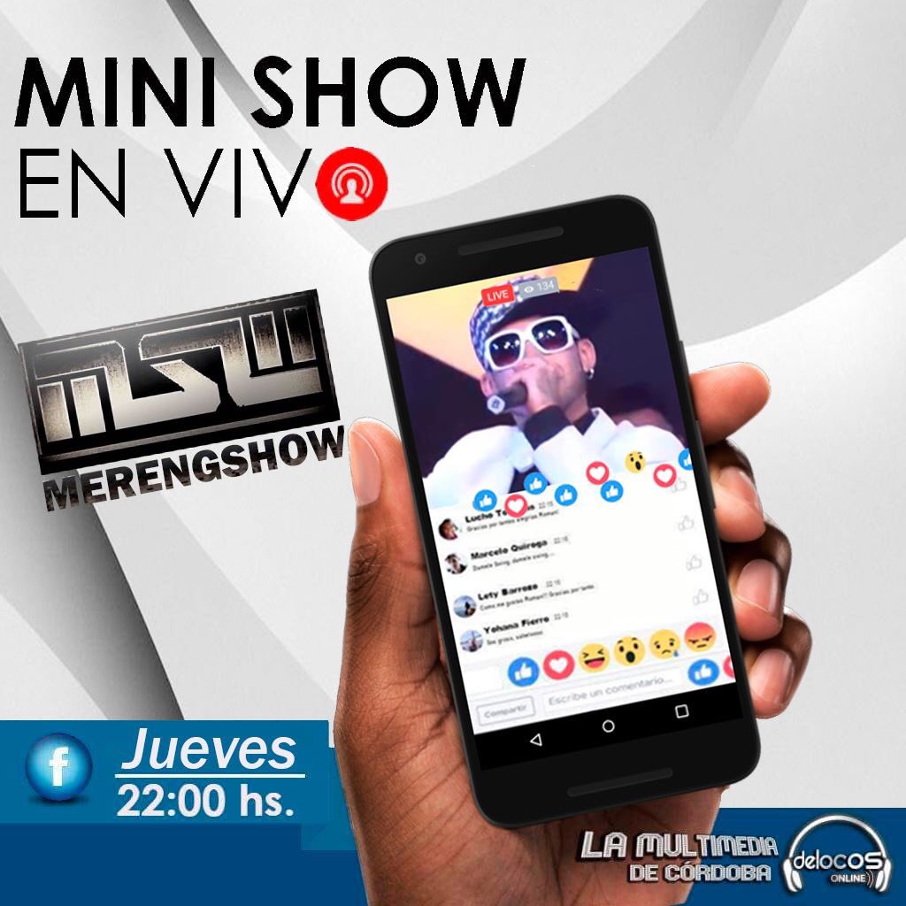 delocosonline's tweet photo. Se viene una noche a puro Merengue! Esta noche #MiniShow de @MERENGSHOW en vivo por https://t.co/3sph76WTR3 y #FacebookLive en HD https://t.co/yiik7sSY5X