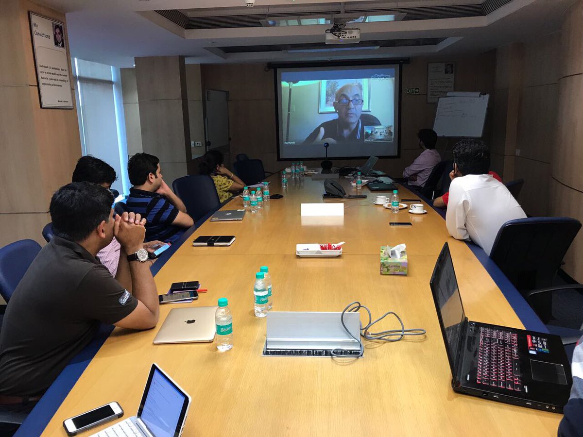 JioGenNext's tweet photo. Mr.Raj Narula, founder and CEO at Inca Synergies enlighten @GenNextHub startups on North America GTM today! https://t.co/pqBE5j4ATt