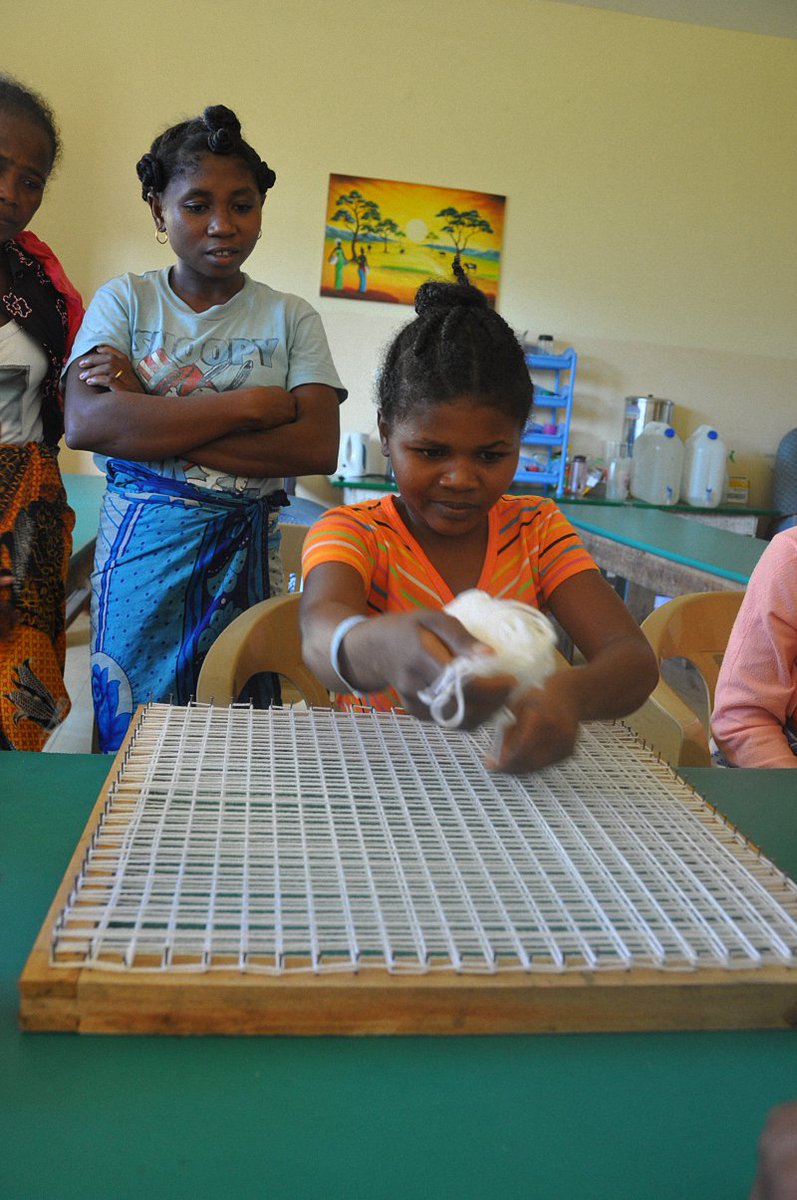 ShoutGladi's tweet photo. Joannita teaches our patients literacy, numeracy and crafts skills at our Fistula Care Centre in Madagascar #patientPREP https://t.co/VSyvXvoAt0