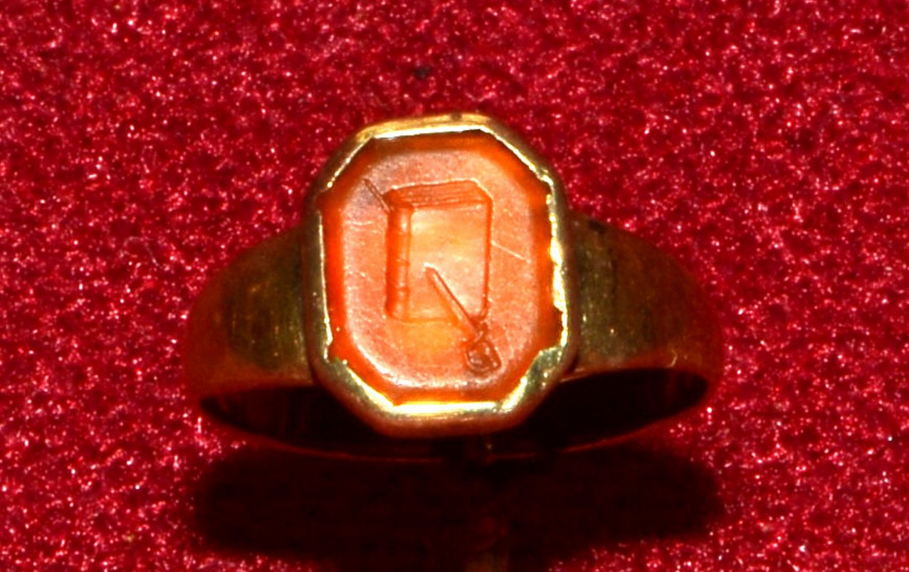 Balfour on Twitter "The first class rings were made in 1835 by USMA, this one dates back to