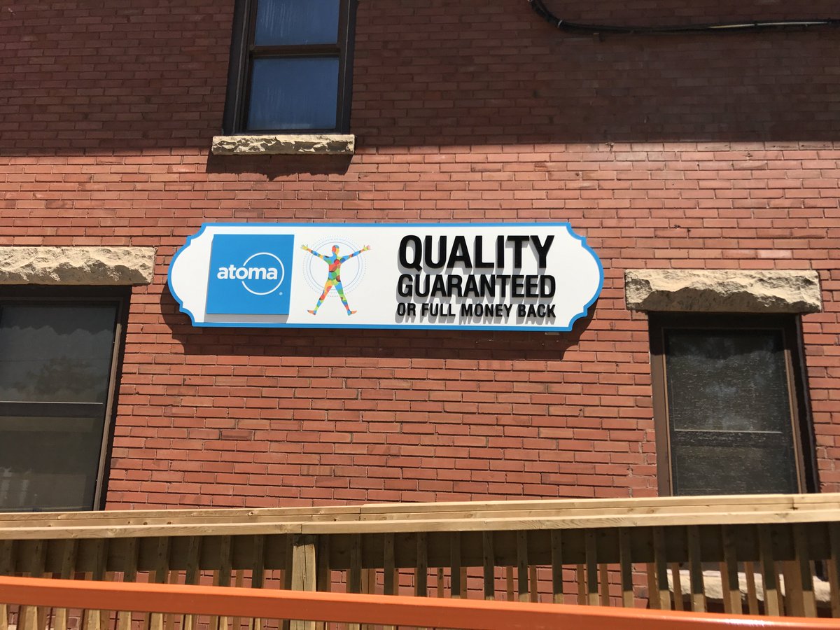 JonesNeonSigns's tweet photo. Atoma: a new brand of high-quality products w/ the same ingredients as national brands but lower prices #IDA #Guardian @McKessonCa @Mckesson https://t.co/s8l1tqYwa9