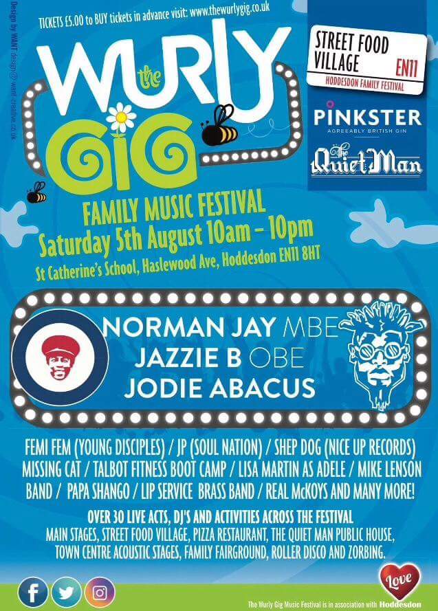 Looking forward to this! <a href="/TheWurlyGig/">The Wurly Gig</a> <a href="/LoveHoddesdon/">Love Hoddesdon</a> with #food from fab <a href="/VincesKitchen/">Vinces Kitchen</a> #Hoddesdon #EN11 #Herts #music #family #festival