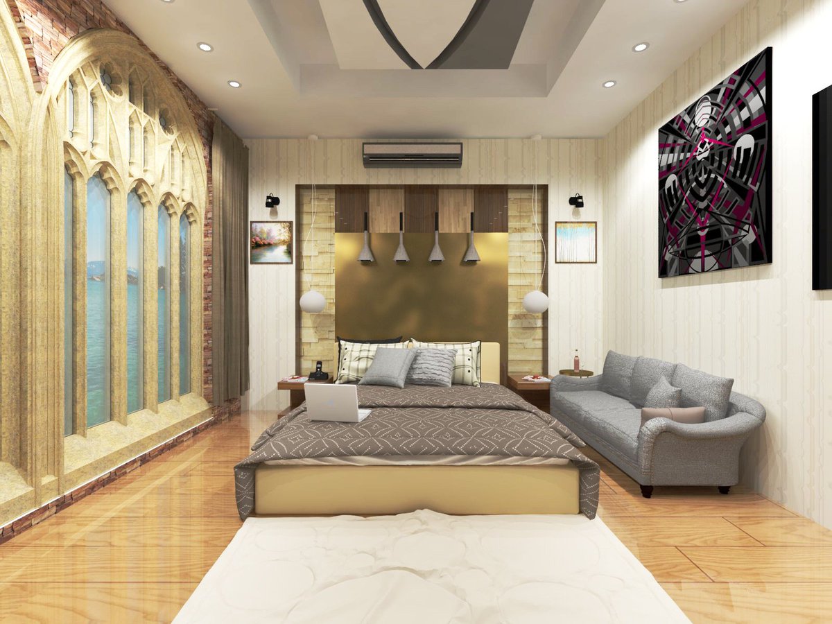 AhmaadRekaby's tweet photo. My work #bedroomdesign #bedroomdecor #SketchUp2015 #Vray2 #adopephotoshop #interiordesigner #interiordesign #homedesing #architect #decor https://t.co/wlDfk8uDBB