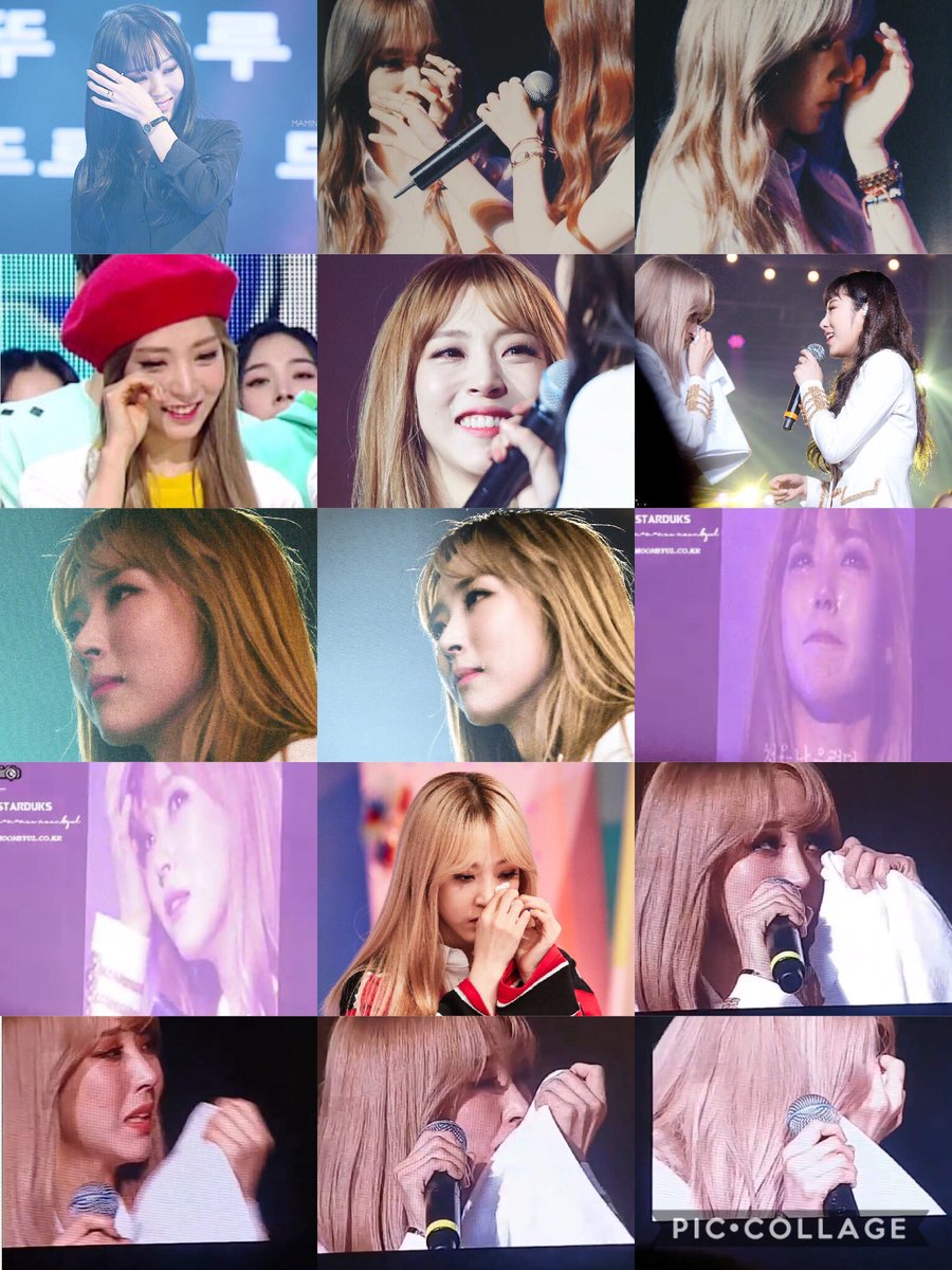 Moonbyul_221292's tweet photo. Don't cry baby. We will always love you. ❤️ #마마무 #문별 #Mamamoo #Moonbyul https://t.co/CXuVjv3y5m