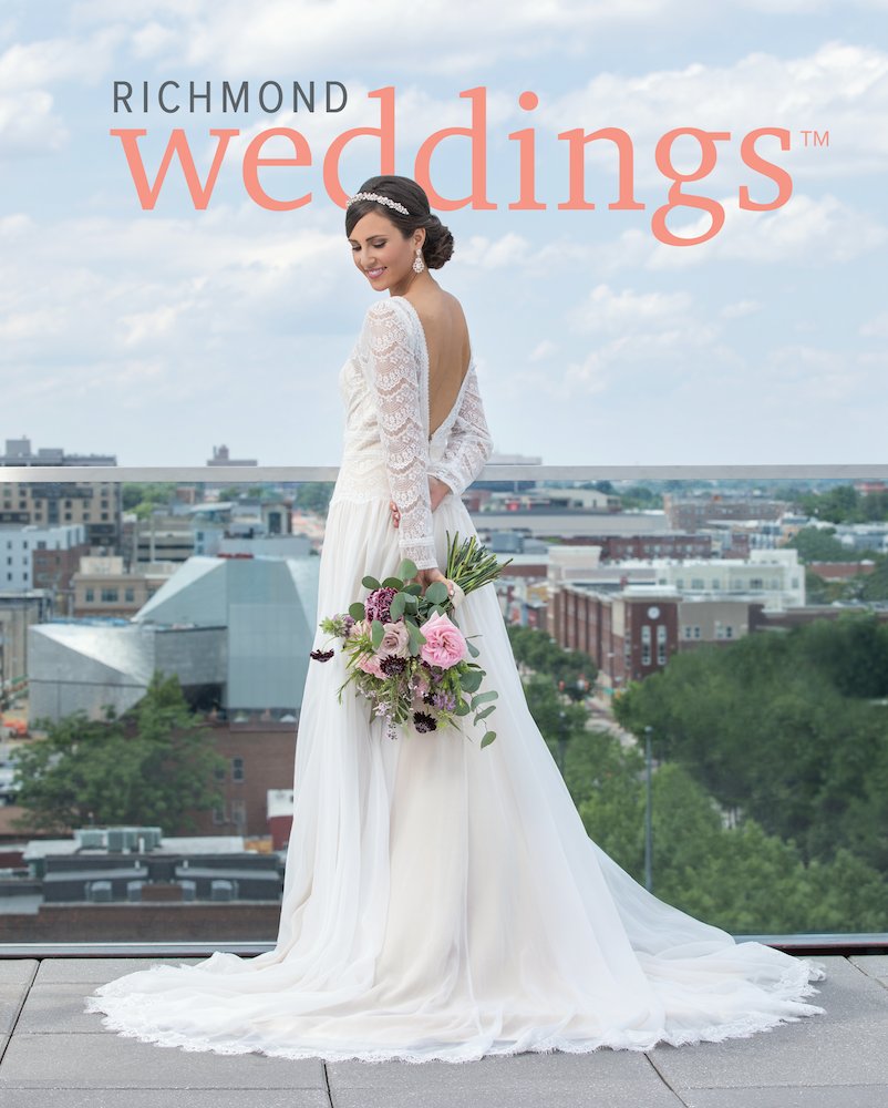 The 54th issue of Richmond Weddings is HERE! Huge thank you to our team who made it happen! @sdewitt7 <a href="/Island_Glow/">Island Glow™</a> <a href="/QuirkHotel/">Quirk Hotel</a>