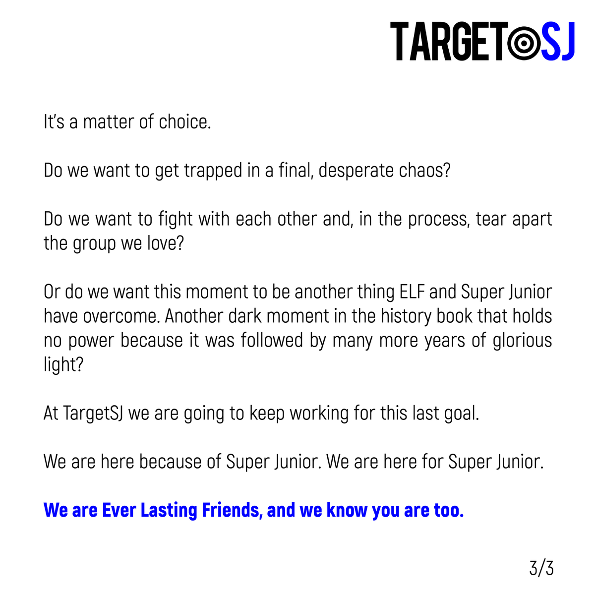 No matter what, we are #HereForSuperJunior 💙