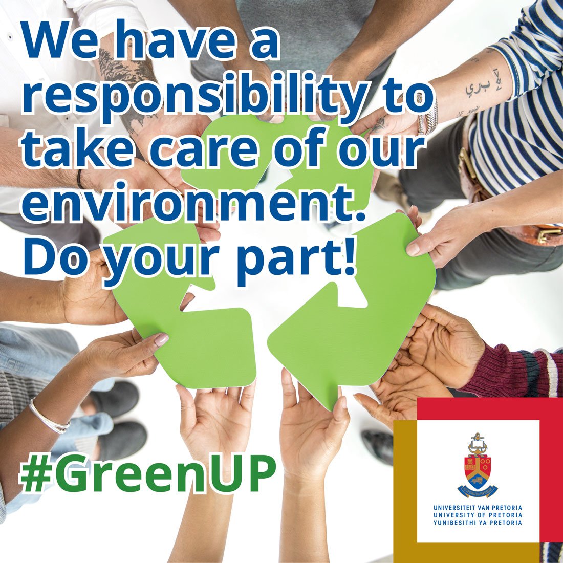 UPTuks's tweet photo. We have a responsibility to take care of our environment. Do your part! #GreenUP #Supportenvironment https://t.co/2axXBV2RnP
