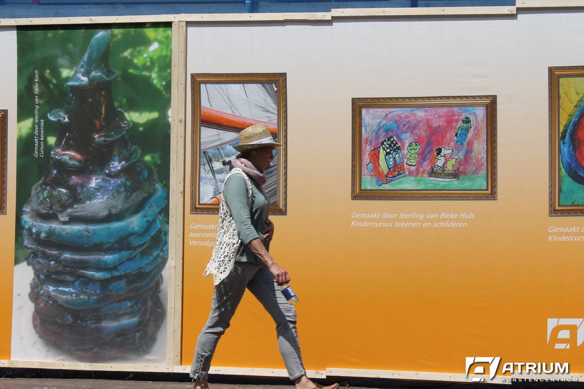 KCAtrium's tweet image. Dit moet je zien: de Atrium-galerij met werken van leerlingen/cursisten! 🖼️ kunstencentrumatrium.nl/atrium-galerij… #sneek
