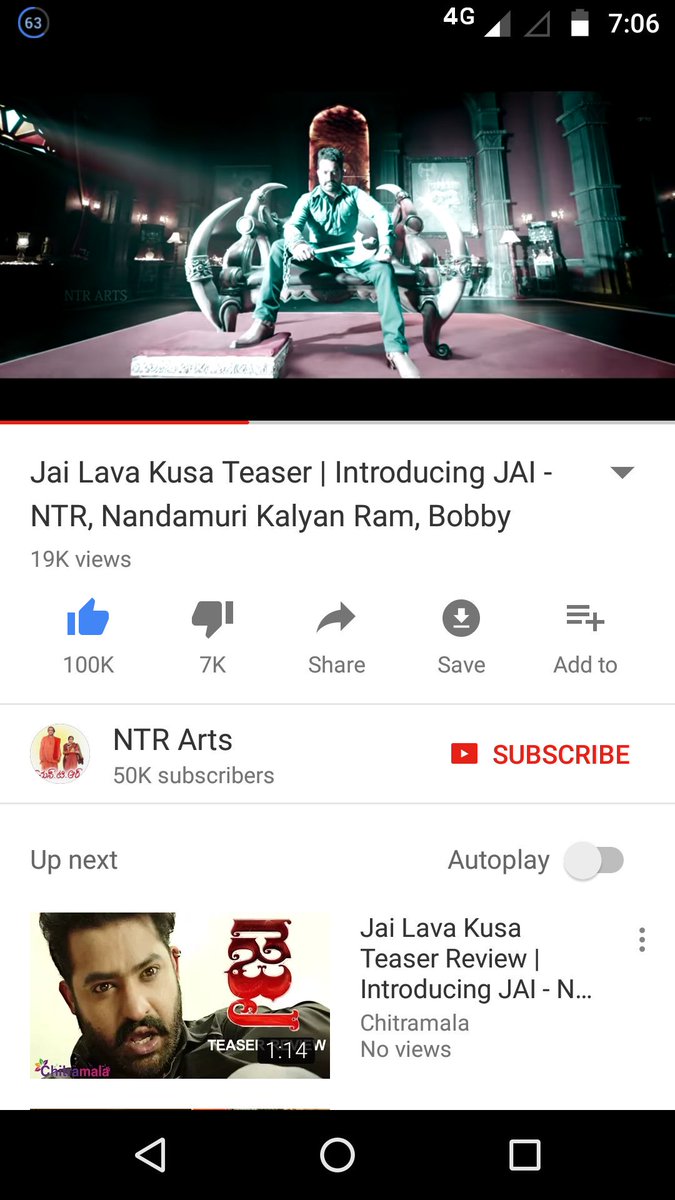 Natana samudrudu maa Nandamuri Ramudu #JLkfastest100Klikedteaser #JaiTeaser